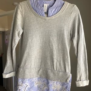 Anthropologie Layered Top